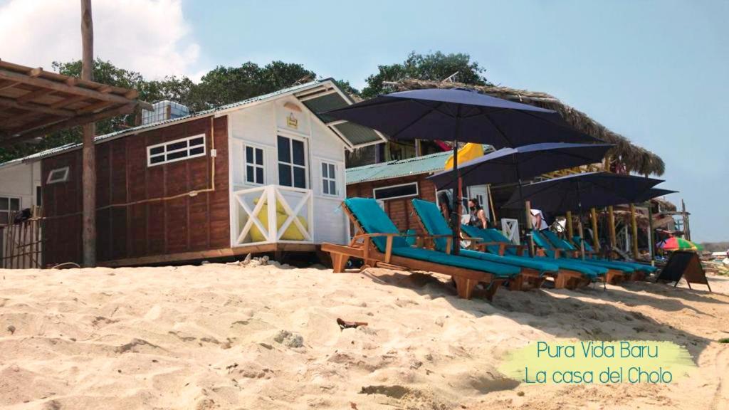 ホテル Pura Vida Baru - La Casa Del Cholo Pendales エクステリア 写真