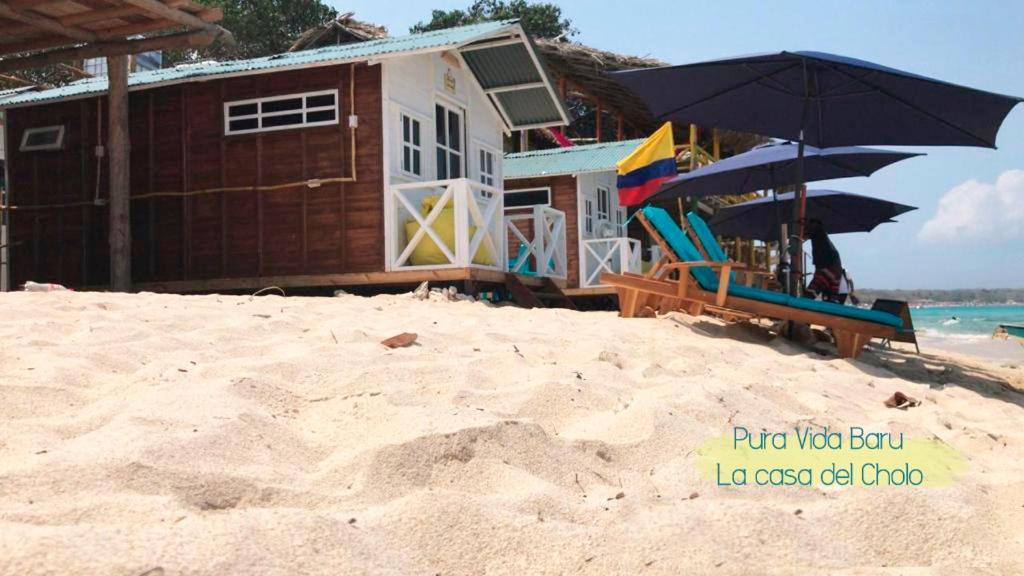 ホテル Pura Vida Baru - La Casa Del Cholo Pendales エクステリア 写真